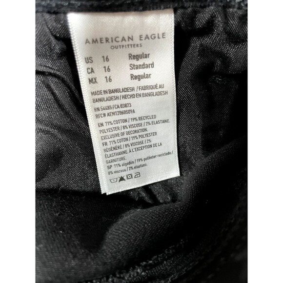 American Eagle Outfitters Black Boot Cut Jeans - Picture 4 of 8